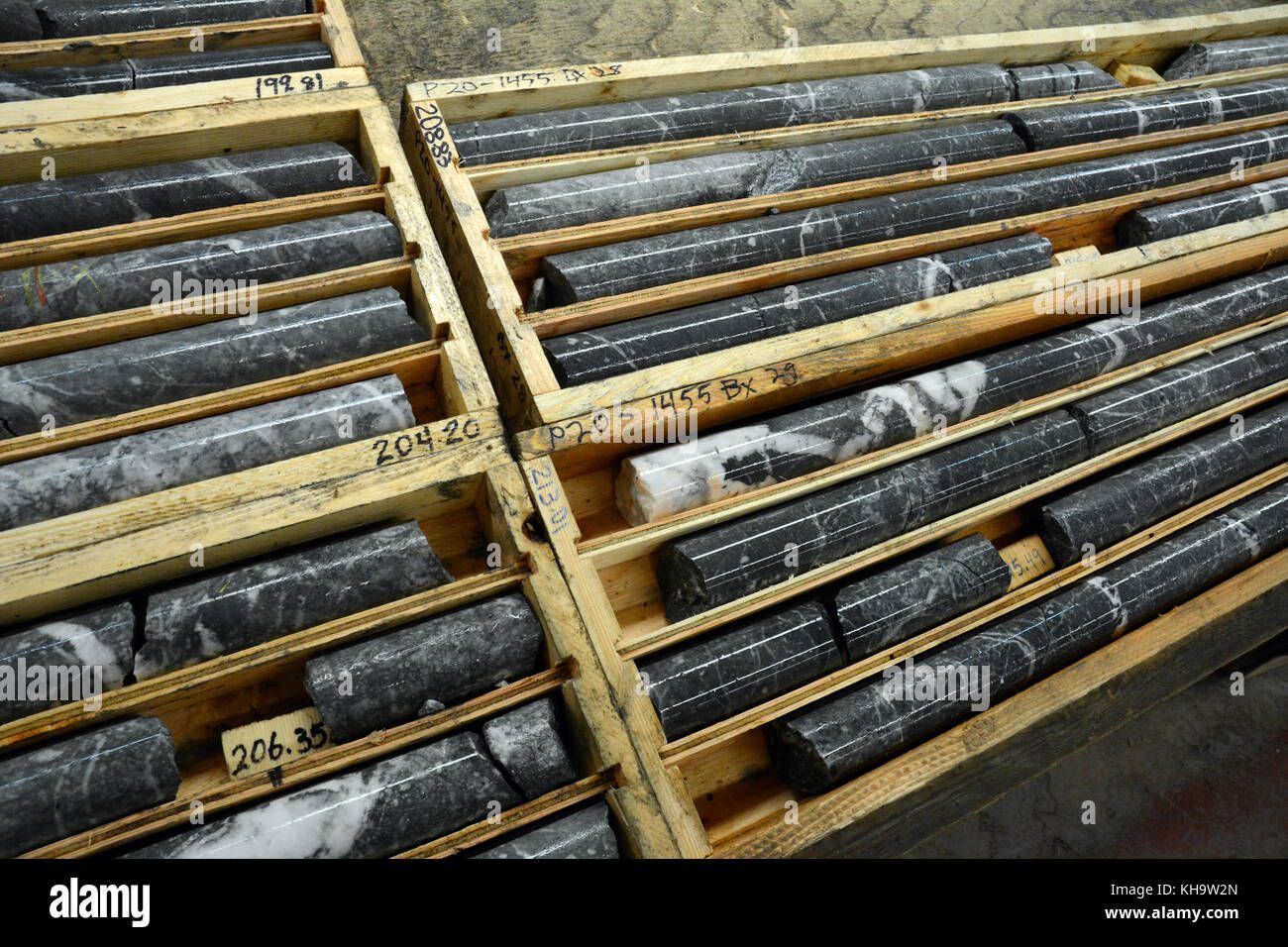 Iron Ore Core Samples from Lao PDR